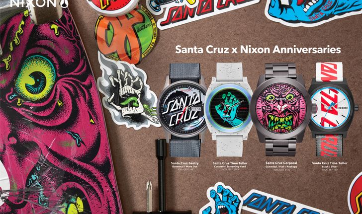 Santa Cruz x Nixon การกลับมาของงานคอลาบอเรชั่นระดับตำนาน