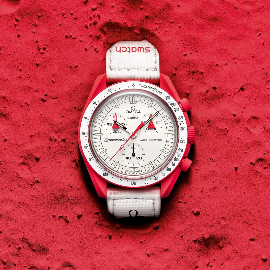 OMEGA X SWATCH Mission to Mars 