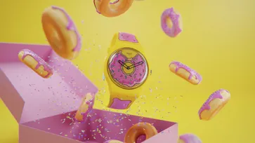 Swatch x The Simpsons นาฬิกาลายโดนัท ฉลองตำนานวัฒนธรรมการ์ตูนชื่อดัง