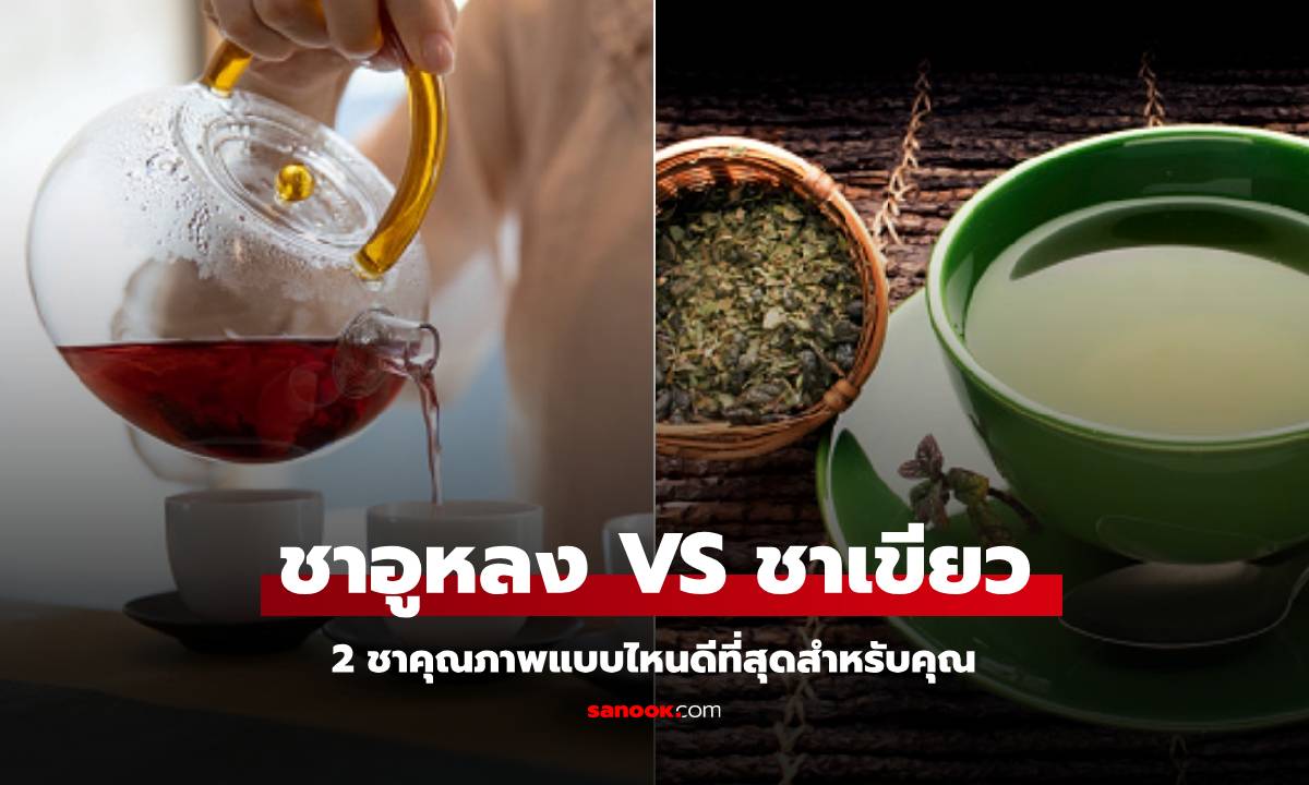 ชาเขียว vs ชาอูหลง ศึกแห่งใบชา ใครจะใช่สำหรับคุณ?