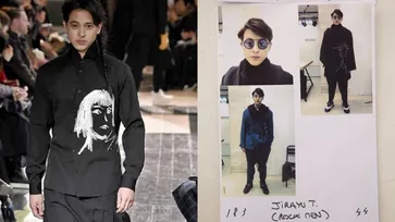 หล่อเป๊ะปัง "เจมส์ จิรายุ" เดินแบบในงาน "Paris Men Fashion week 2016"