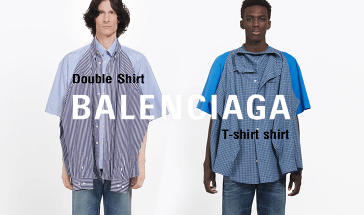 ตัวละ 4 หมื่นกว่า Balenciaga คอลเลคชั่นใหม่ เสื้อซ้อนเสื้อ