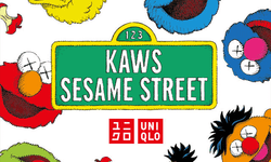 Uniqlo ปล่อยคอลเลคชั่นเสื้อยืด “Kaws x Sesame Street UT”