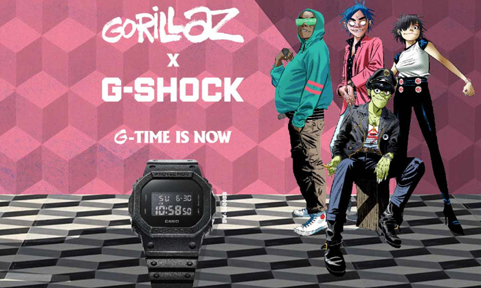 แฟนๆ นาฬิกา G-SHOCK ห้ามพลาด G-SHOCK x Gorillaz 2018