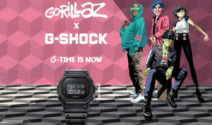 แฟนๆ นาฬิกา G-SHOCK ห้ามพลาด G-SHOCK x Gorillaz 2018