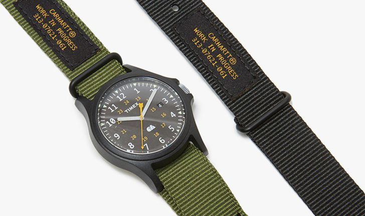 Timex x Carhartt WIP นาฬิกาสายผ้าราคาสบายกระเป๋า