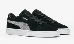 Puma Suede Classic รองเท้าผ้าใบประดับคริสตัล Swarovski