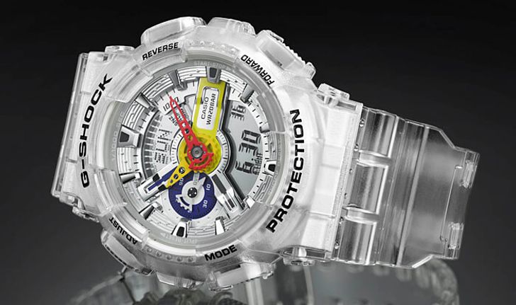 A$AP Ferg x G-SHOCK นาฬิกาเรือนใส แรงบันดาลใจจากเพชร