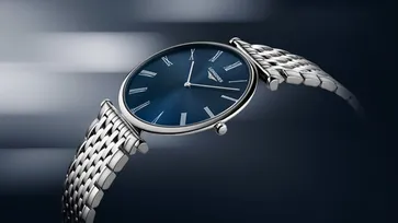 ลองจินส์แนะนำนาฬิกา “La Grande Classique de Longines หน้าปัดน้ำเงินซันเรย์”
