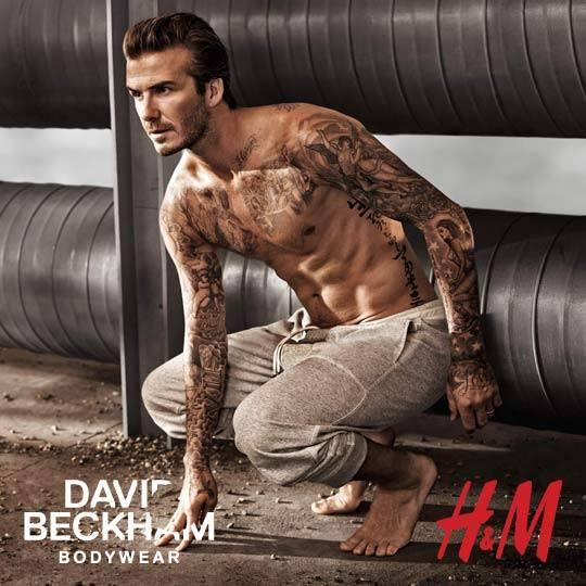 David Beckham Bodywear for H&M 2014 Spring Campaign