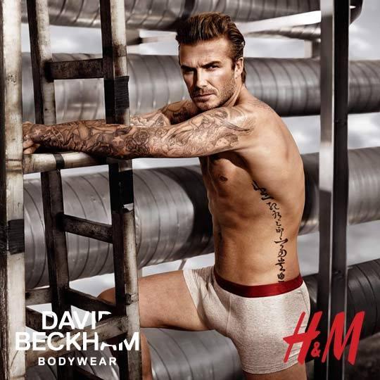 David Beckham Bodywear for H&M 2014 Spring Campaign