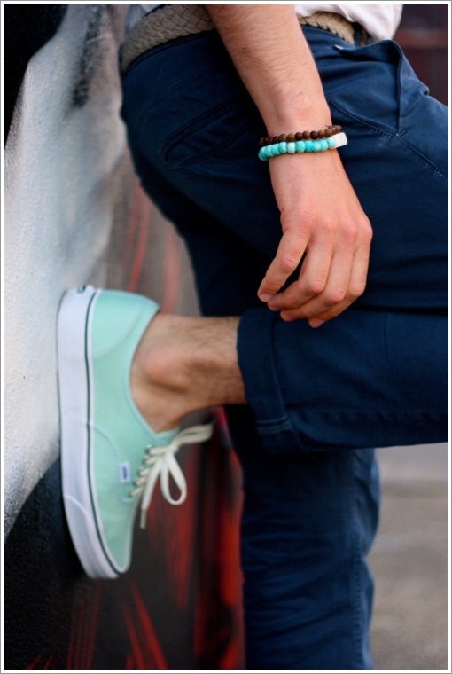 แฟชั่นผู้ชาย สีมิ้นต์