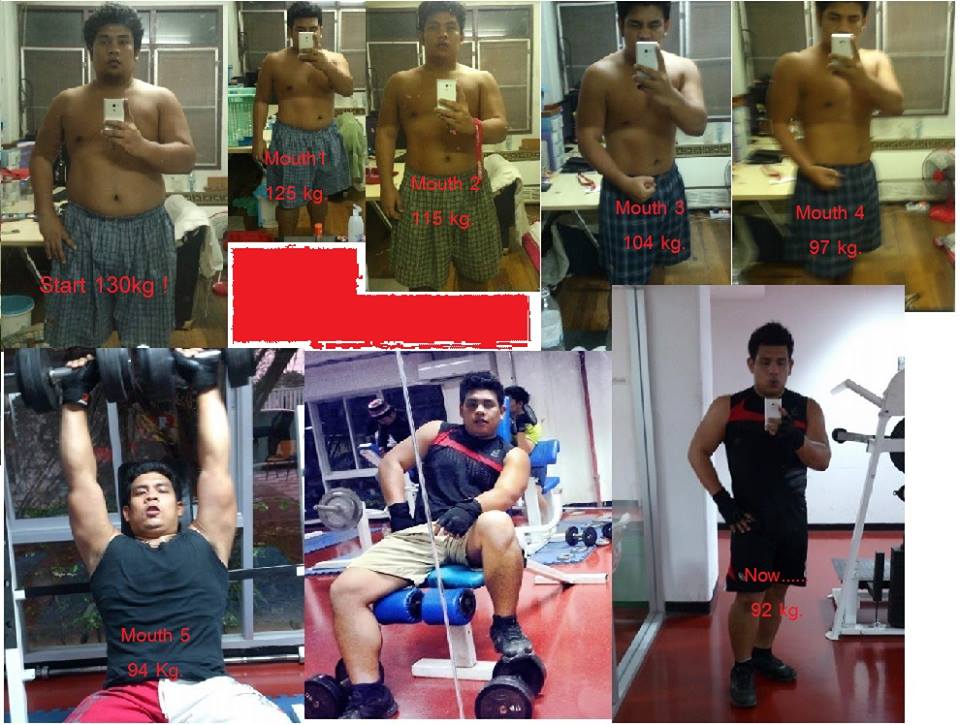 ลดน้ำหนัก 130kg สร้างซิกแพ็คใน1ปี