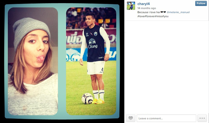 ชาริล ชัปปุยส์ กับ  เมลานี มานูเอล