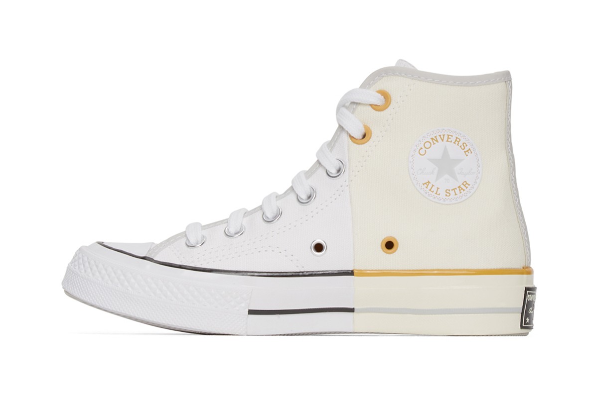 Converse “Black” & “White & Off-White” Reconstructed Chuck 70 High 