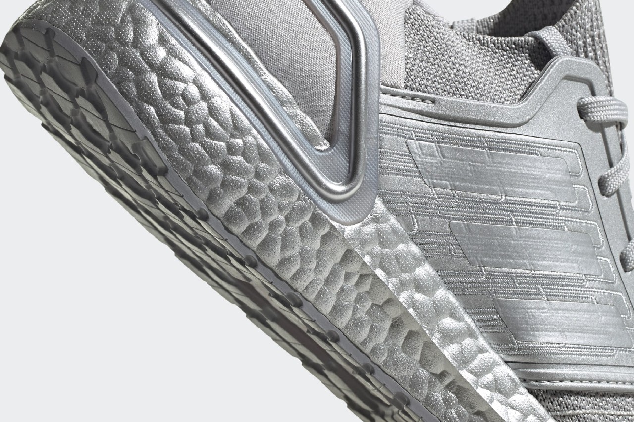 adidas Ultraboost 20 Silver Metallic