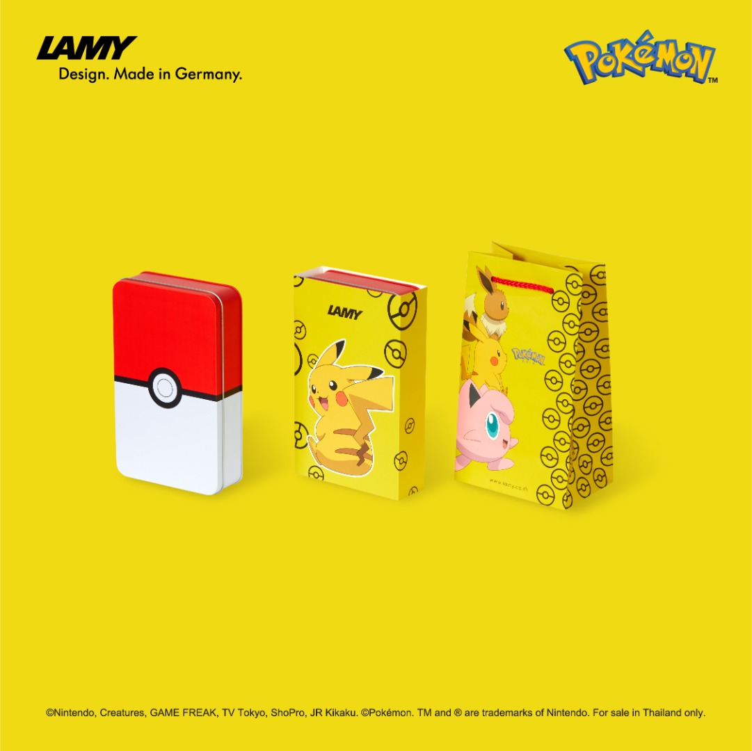 LAMY | Pokémon Thailand Special Edition Set 2022