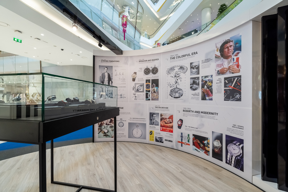 TAG Heuer Heritage Pop-up Museum 