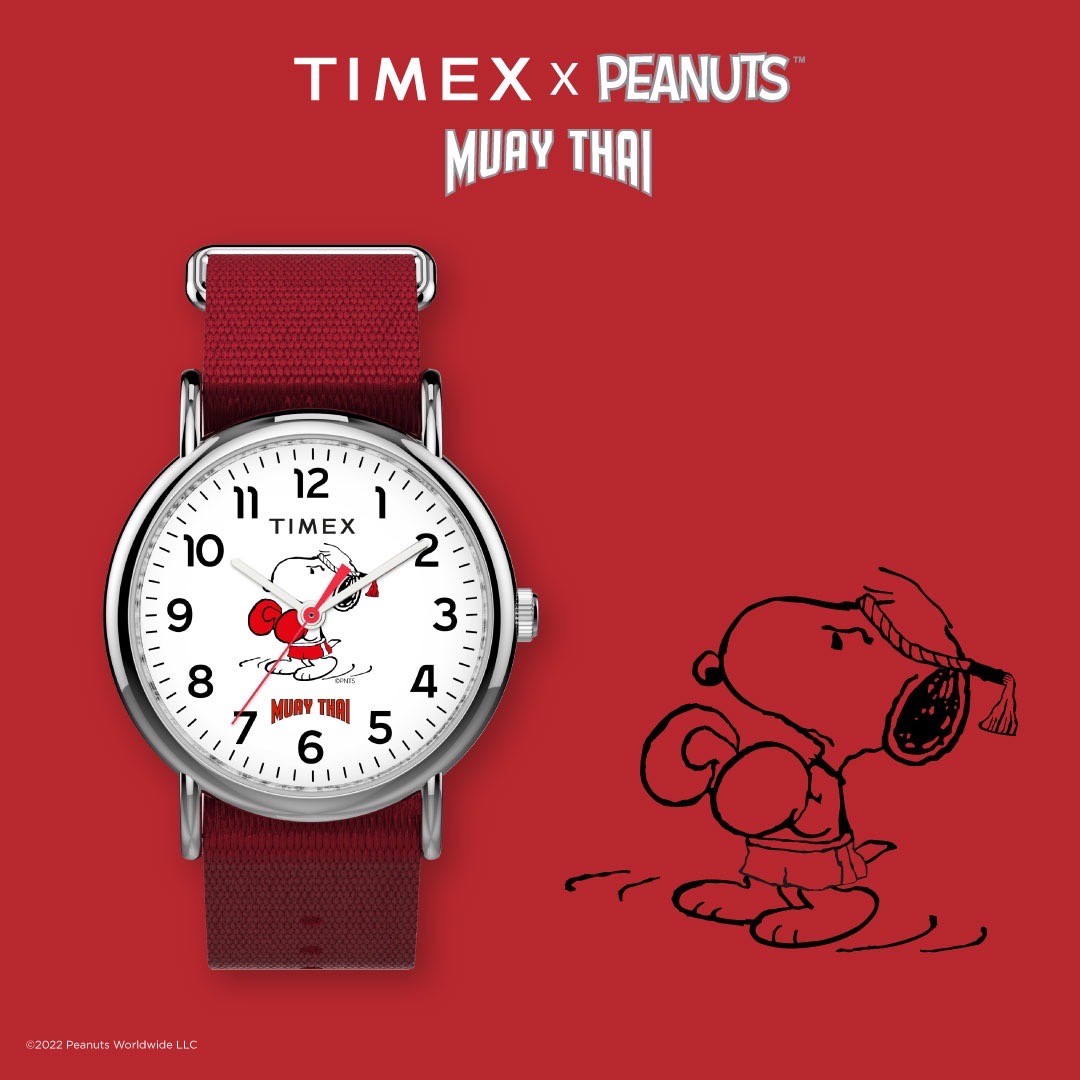 TIMEX X PEANUTS MUAY THAI