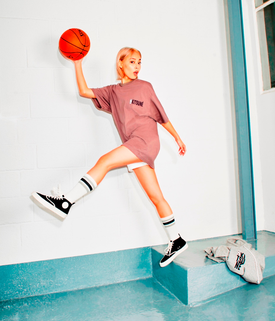 MAISON KITSUNE x NBA CAPSULE