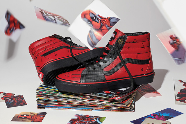 vans x marvel shoes