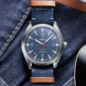 Omega Railmaster Denim