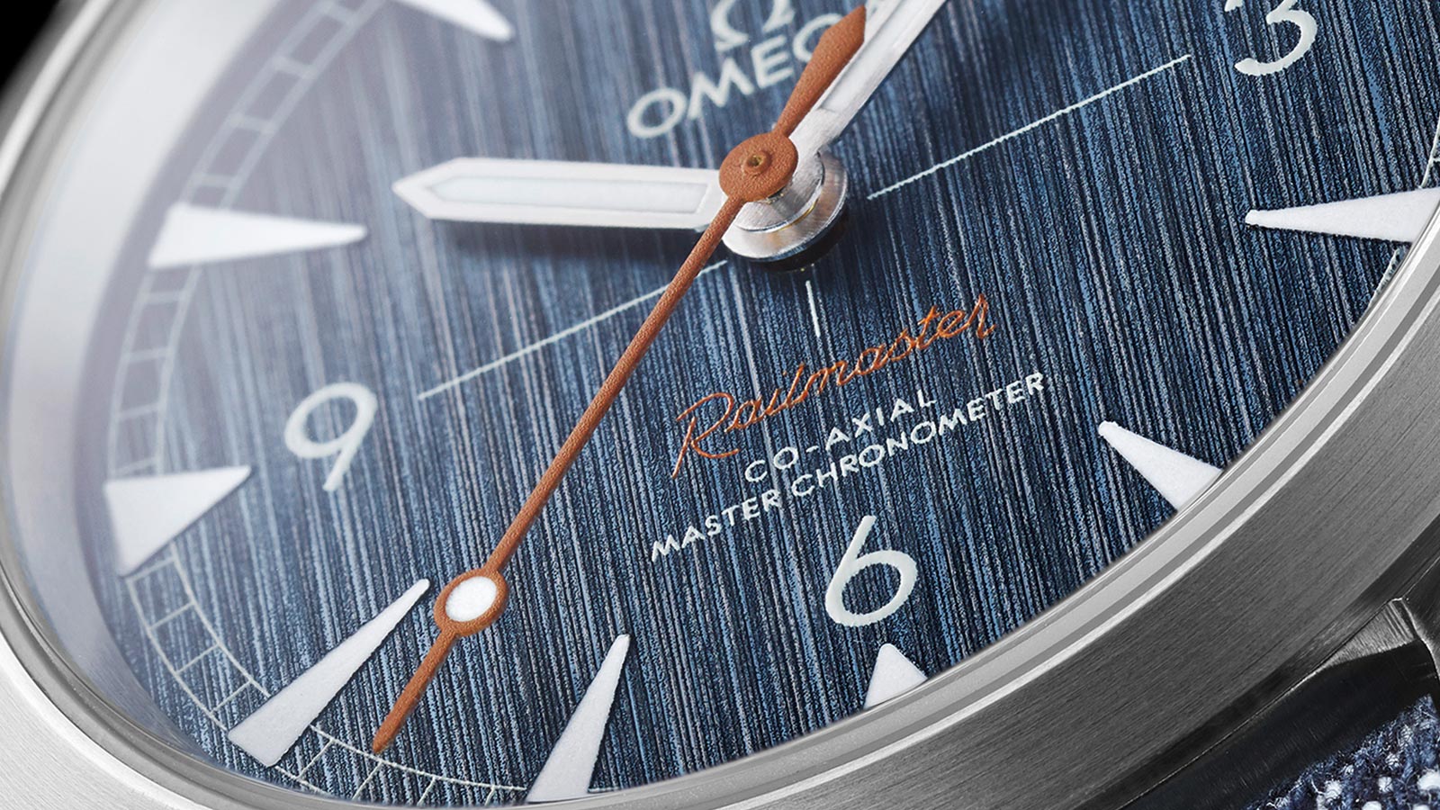 Omega Railmaster Denim