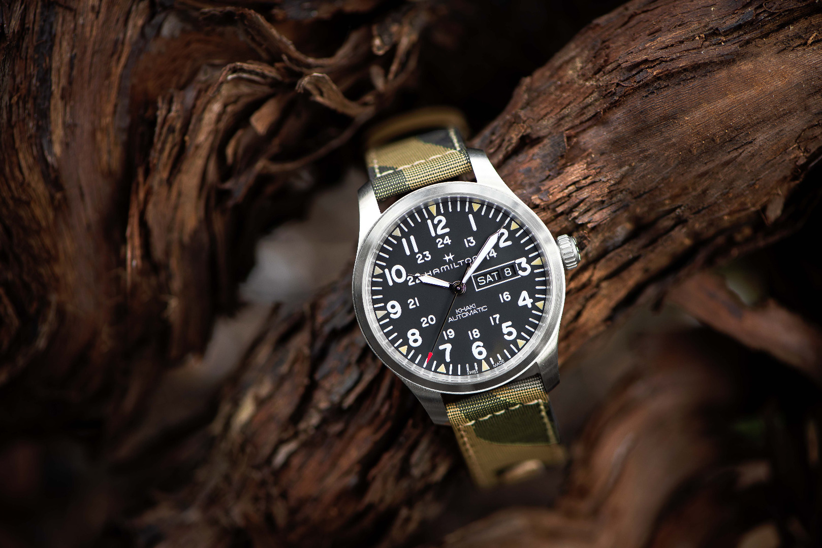 Hamilton Khaki Field Camouflage