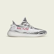 YEEZY BOOST 350 V2 White/Core Black/Red 