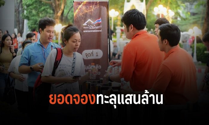 “โครงการบ้านล้านหลัง” ธอส. เนื้อหอมเปิดวันแรกยอดจองแตะ 1.3 แสนล้านบาท