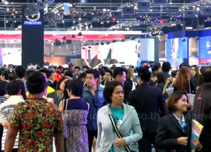 MotorExpoวันที่9คึกคักประชาชนชมแน่น