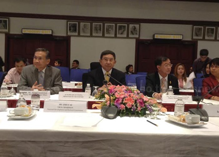 ประจินถกกรอบลงทุนรถไฟไทย-จีนครั้งที่1