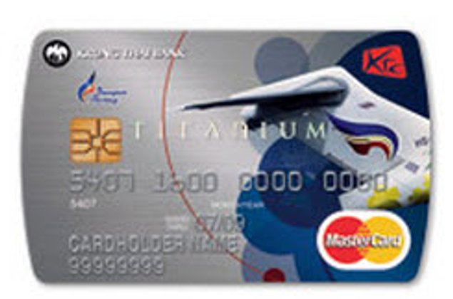 บัตรเครดิต KTC Bangkok Airways Titanium MasterCard