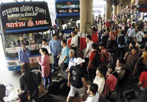 บขส.เพิ่มเที่ยวรถอีกวันละ 2,000 เที่ยวช่วงสงกรานต์