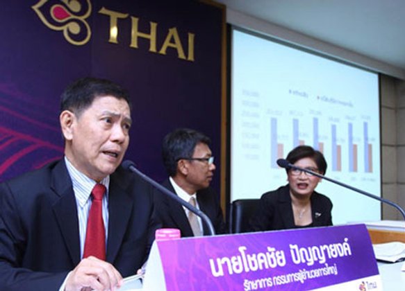 การบินไทยคาดQ1ขาดทุน30ล้านมั่นใจทั้งปีมีกำไร