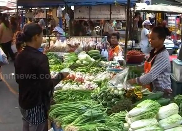 ราคาสินค้าส่วนใหญ่ทรงตัวถั่วฝักยาว-ผักชีลด