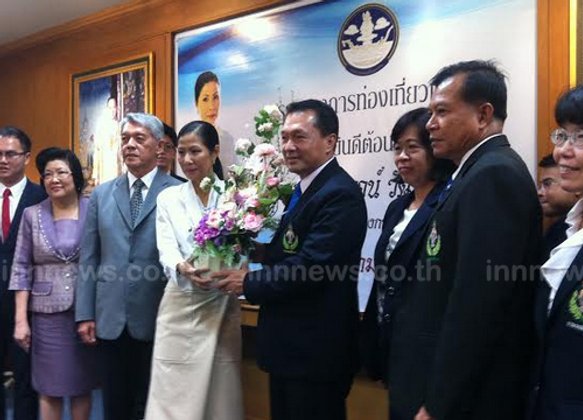 รมว.ท่องเที่ยว เข้ากระทรวงมอบนโยบาย
