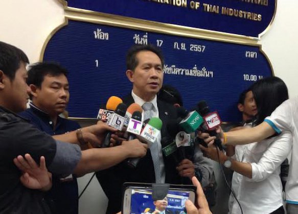 ปธ.ส.อ.ท.คาดเศรษฐกิจปีหน้าโตได้ร้อยละ4.5