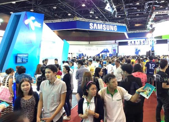 Thailand Mobile Expo ช่วงบ่ายยังคึกคัก