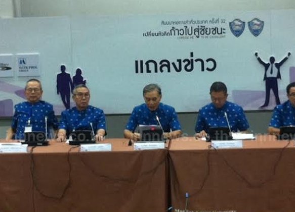 หอการค้าไทยส่งมอบสมุดปกขาวให้หม่อมอุ๋ย