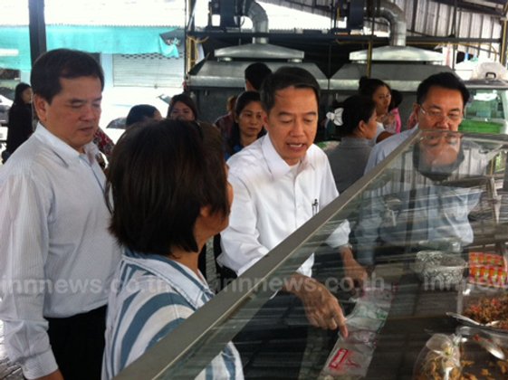 พาณิชย์ ลงพื้นที่ตรวจสอบอาหารปรุงสำเร็จ
