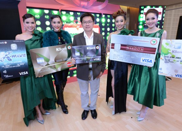 กสิกรไทยตั้งเป้าปี58เพิ่มบัตรเครดิตใหม่1ล้านใบ