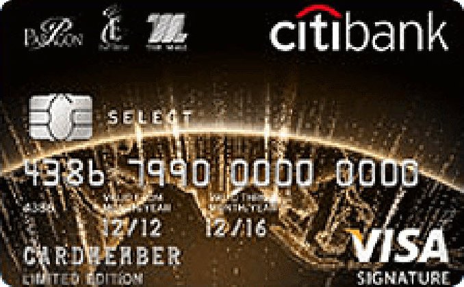 บัตรเครดิต ซิตี้เอ็ม วีซ่า ซีเล็คท์