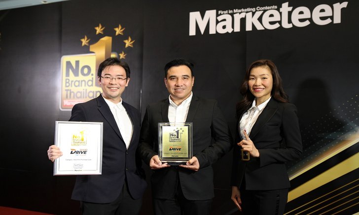 ธนชาต DRIVE คว้ารางวัลแบรนด์ยอดนิยมอันดับ 1 สาขา Auto Hire Purchase Loan