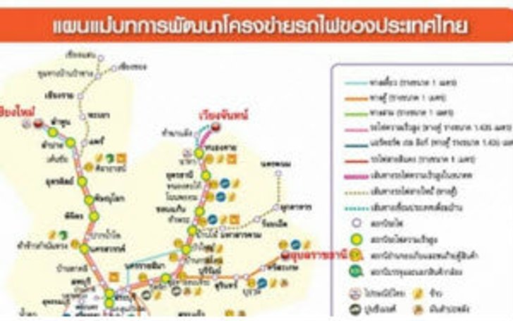 ดูกันอีกครั้ง! แผนเงินกู้ 2 ล้านล้าน เกินครึ่งคือ "ไฮสปีดเทรน" 4 สายเพื่อไทย พาดผ่าน 21 จังหวัด