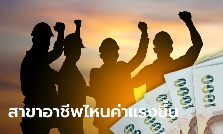 .ขึ้นค่าแรงขั้นต่ำ 16 อาชีพ สูงสุด 650 บาทต่อวัน มีผลเดือน ก.ย. นี้ เช็กเลยมีสาขาอาชีพไหนบ้าง.