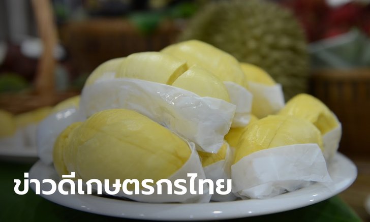 .เกษตรกรเฮ! จีนไฟเขียวเพิ่มจุดนำเข้าผลไม้ ไทยหวังดันส่งออกทุเรียนออกสู่ตลาด.
