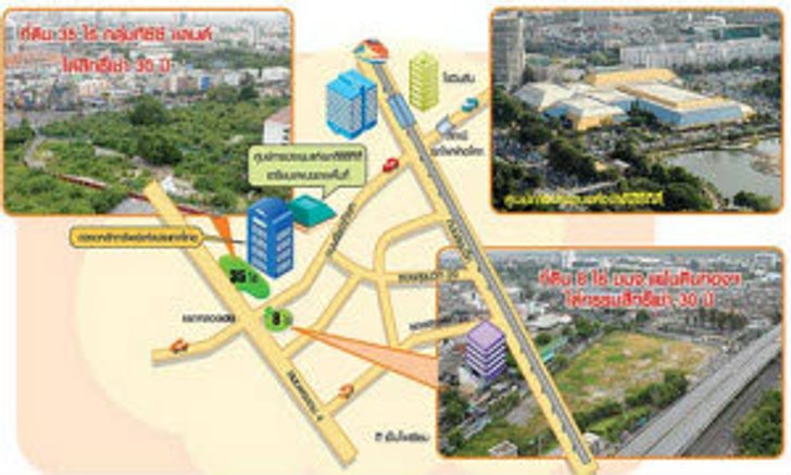 "เสี่ยเจริญ"หยิบสาทรโมเดลบูมหัวมุมพระราม4 ทุ่มหมื่นล้านพัฒนาที่ดินสนง.ทรัพย์สินฯ35ไร่