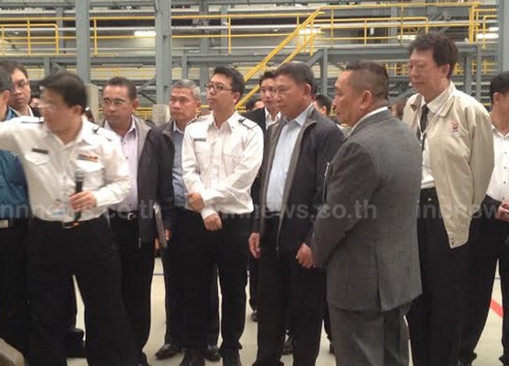 รมว.คค.ฟังบรรยายโรงซ่อมแอร์พอร์ตเรล ลิงค์