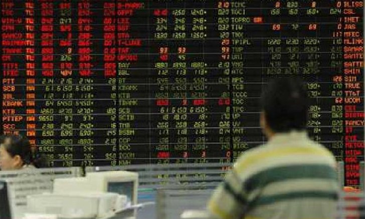 หุ้นไทยปิดตลาดเช้า ร่วง 15 จุด